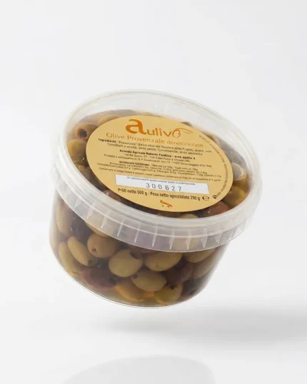 Olive Provenzale in salamoia denocciolato – 250 Gr sgocciolato